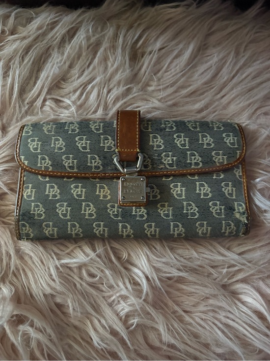 Dooney & Bourke Handbags - Dooney & Bourke Denim Wallet